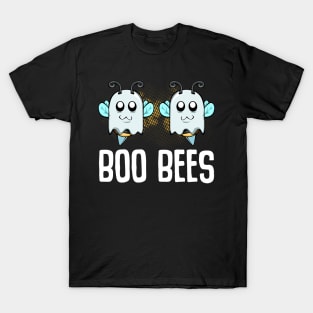 Ghost - Boo Bees Cute Halloween Ghosts Bee T-Shirt